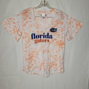 Florida Gators Tie Dye V-Neck T-Shirt